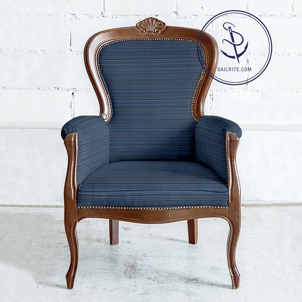 Bella-Dura® Improv Indigo 52" Fabric 7 Bella-Dura® Improv Indigo 52" Fabric - Image 5