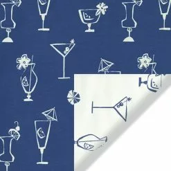 Covington Outdoor Five O'Clock Somewhere Nautical 56" Fabric