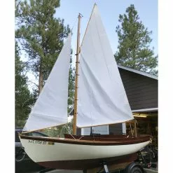 Dacron® Supercruise 4 Oz. White Sailcloth 58" 10 Dacron® Supercruise 4 Oz. White Sailcloth 58" -Hot Sale Fabric Store Dacron Supercruise 4oz White 60 701