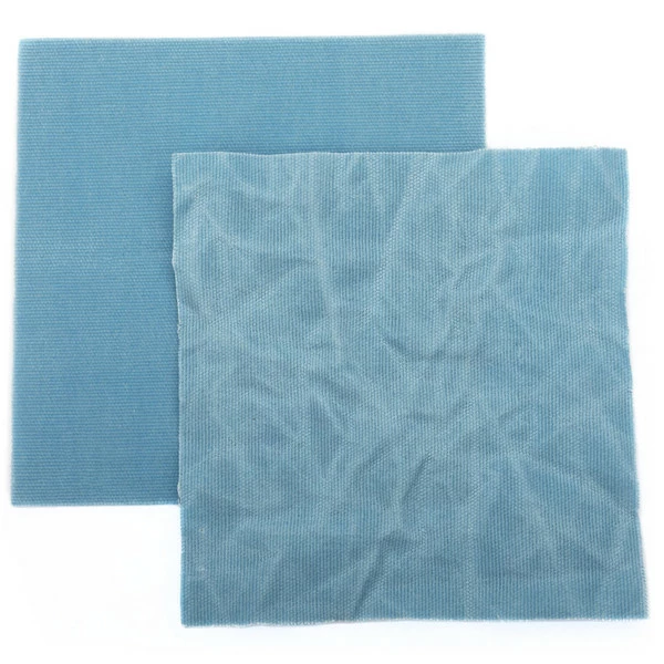 DuraWax™ Heavy Waxed Canvas Cotton Duck 12 Oz. Steel Blue 57" Fabric 5 DuraWax™ Heavy Waxed Canvas Cotton Duck 12 Oz. Steel Blue 57" Fabric - Image 3