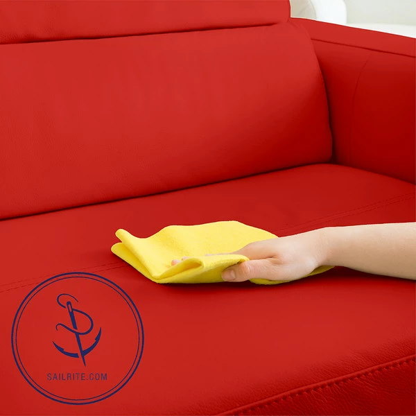 EverSoft™ Indoor/Outdoor Red 54" Vinyl Fabric 6 EverSoft™ Indoor/Outdoor Red 54" Vinyl Fabric - Image 4