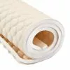 EverSoft™ Off White Hexagon Stitched Foam Backed Vinyl 1 EverSoft™ Off White Hexagon Stitched Foam Backed Vinyl -Hot Sale Fabric Store EverSoft Off White Hexagon Stitched Foam Backed Vinyl 1