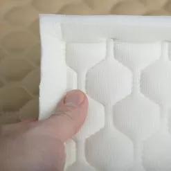 EverSoft™ Tan Hexagon Stitched Foam Backed Vinyl -Hot Sale Fabric Store EverSoft Tan Hexagon Stitched Foam Backed Vinyl 4