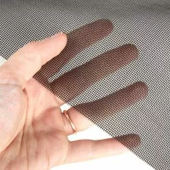 Fiberglass Mesh Charcoal 60" Fabric -Hot Sale Fabric Store Fiberglass Mesh 60 Charcoal No See Um 5