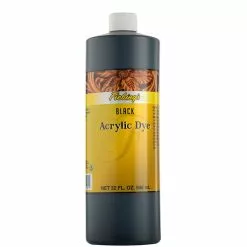 Fiebing's Acrylic Dye For Leather Black 32 Oz.