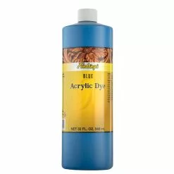 Fiebing's Acrylic Dye For Leather Blue 32 Oz.