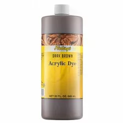 Fiebing's Acrylic Dye For Leather Dark Brown 32 Oz.