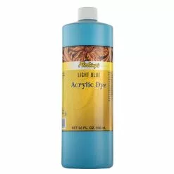 Fiebing's Acrylic Dye For Leather Light Blue 32 Oz.