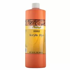 Fiebing's Acrylic Dye For Leather Orange 32 Oz.