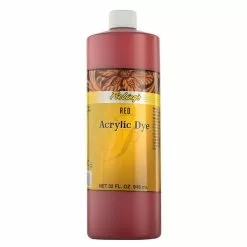 Fiebing's Acrylic Dye For Leather Red 32 Oz.