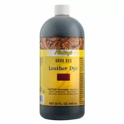 Fiebing's Leather Dye Dark Red 32 Oz.