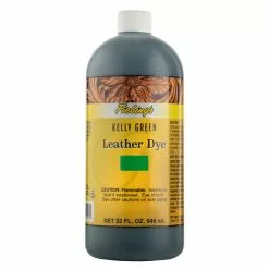 Fiebing's Leather Dye Kelly Green 32 Oz.