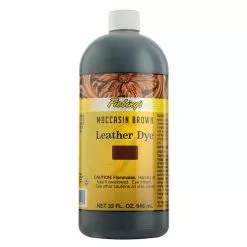 Fiebing's Leather Dye Moccasin Brown 32 Oz.