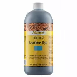 Fiebing's Leather Dye Turquoise 32 Oz.
