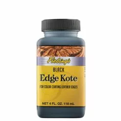 Fiebing's Leather Edge KoteĀ® Black 4 Oz.