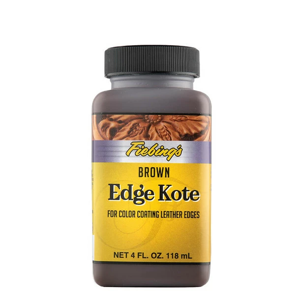 Fiebing's Leather Edge Kote® Brown 4 Oz. 3 Fiebing's Leather Edge Kote® Brown 4 Oz.