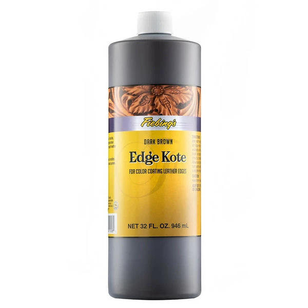Fiebing's Leather Edge Kote® Dark Brown 32 Oz. 3 Fiebing's Leather Edge Kote® Dark Brown 32 Oz.