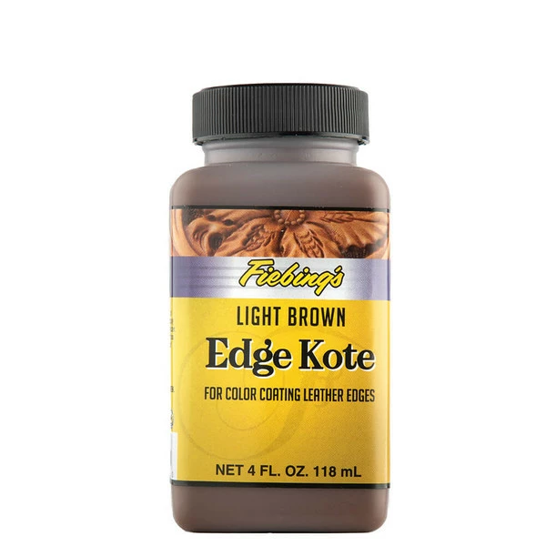 Fiebing's Leather Edge Kote® Light Brown 4 Oz. 3 Fiebing's Leather Edge Kote® Light Brown 4 Oz.