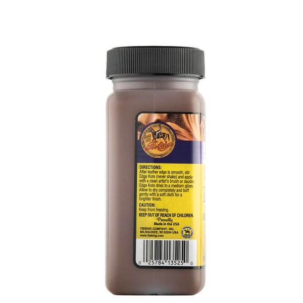 Fiebing's Leather Edge Kote® Light Brown 4 Oz. 4 Fiebing's Leather Edge Kote® Light Brown 4 Oz. - Image 2