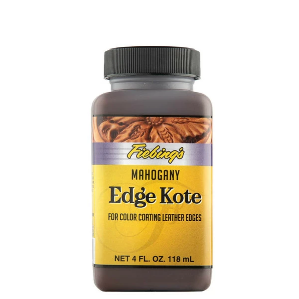 Fiebing's Leather Edge Kote® Mahogany 4 Oz. 3 Fiebing's Leather Edge Kote® Mahogany 4 Oz.