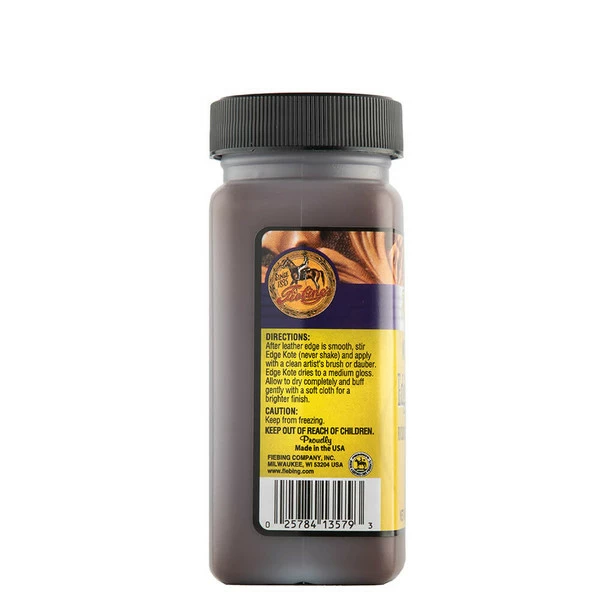 Fiebing's Leather Edge Kote® Mahogany 4 Oz. 4 Fiebing's Leather Edge Kote® Mahogany 4 Oz. - Image 2