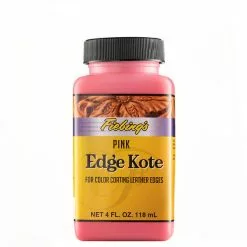 Fiebing's Leather Edge Kote® Pink 4 Oz.