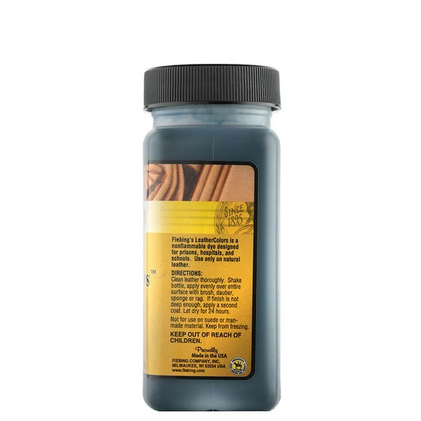 Fiebing's LeatherColors® Blue 4 Oz. 4 Fiebing's LeatherColors® Blue 4 Oz. - Image 2