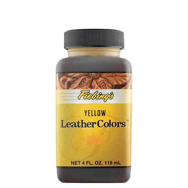 Fiebing's LeatherColors® Yellow 4 Oz. 3 Fiebing's LeatherColors® Yellow 4 Oz.