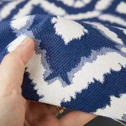 Covington Hilary Farr Outdoor SPF Del Sol Mediterranean Blue 54" Fabric -Hot Sale Fabric Store Hilary Farr Outdoor SPF Del Sol Mediterranean Blue 54 Fabric 4