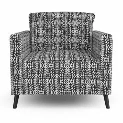 Covington Hilary Farr Outdoor SPF Riff Ebony/Ivory 54" Fabric -Hot Sale Fabric Store Hilary Farr Outdoor SPF Riff Ebony Ivory 54 Fabric 901