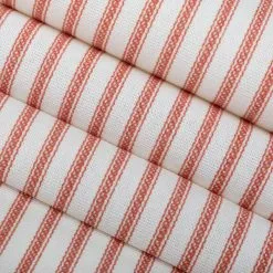 Magnolia Home Berlin Stripe Coral 55" Fabric