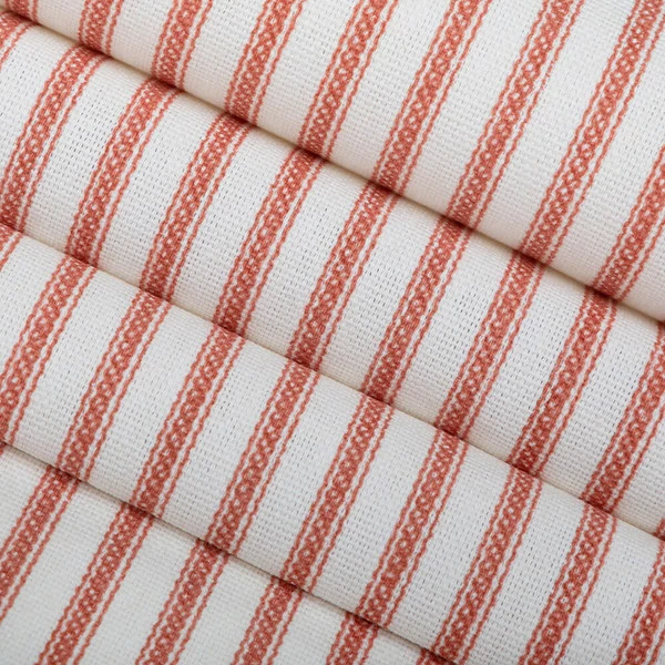 Magnolia Home Berlin Stripe Coral 55" Fabric 3 Magnolia Home Berlin Stripe Coral 55" Fabric