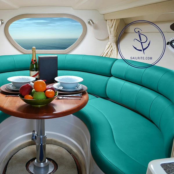 Morbern® Bayside Turquoise 54" Vinyl Fabric 6 Morbern® Bayside Turquoise 54" Vinyl Fabric - Image 4