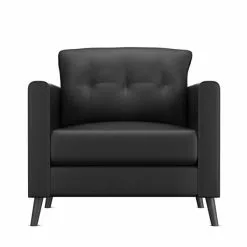 Naugahyde Nauga Soft Black Satin 54" Vinyl Fabric -Hot Sale Fabric Store Nauga Soft Vinyl Black Satin 54 901