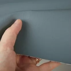 Naugahyde Nauga Soft Blue Fog 54" Vinyl Fabric -Hot Sale Fabric Store Nauga Soft Vinyl Blue Fog 54 3