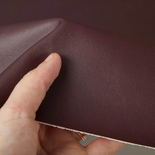 Naugahyde Nauga Soft Cabernet 54" Vinyl Fabric 5 Naugahyde Nauga Soft Cabernet 54" Vinyl Fabric - Image 3