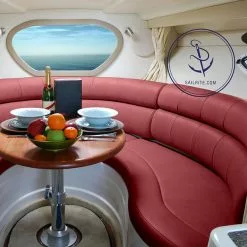 Naugahyde Nauga Soft Tapestry Red 54" Vinyl Fabric -Hot Sale Fabric Store Nauga Soft Vinyl Tapestry Red 54 76