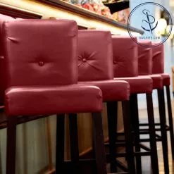 Naugahyde Nauga Soft Tapestry Red 54" Vinyl Fabric -Hot Sale Fabric Store Nauga Soft Vinyl Tapestry Red 54 89