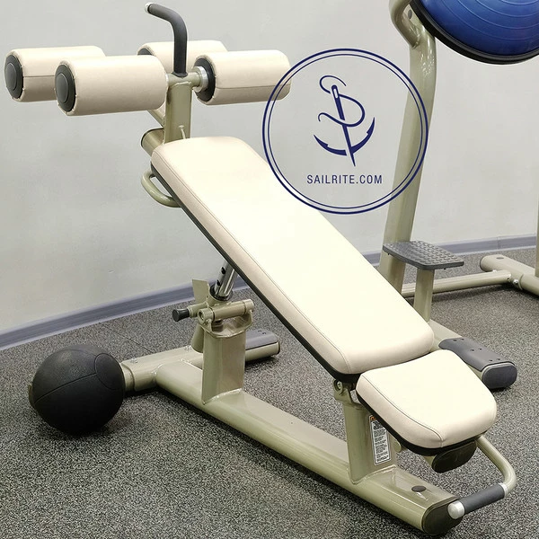 Naugahyde® All American Adobe White 54" Vinyl Fabric 6 Naugahyde® All American Adobe White 54" Vinyl Fabric - Image 4