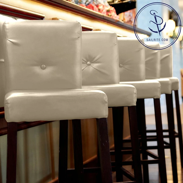 Naugahyde® All American Alabaster 54" Vinyl Fabric 8 Naugahyde® All American Alabaster 54" Vinyl Fabric - Image 6