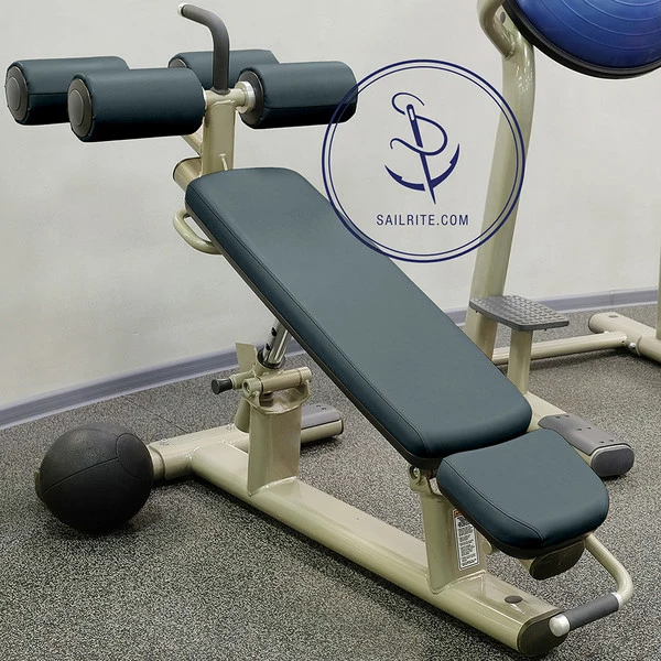 Naugahyde® All American Blue Ridge 54" Vinyl Fabric 5 Naugahyde® All American Blue Ridge 54" Vinyl Fabric - Image 4