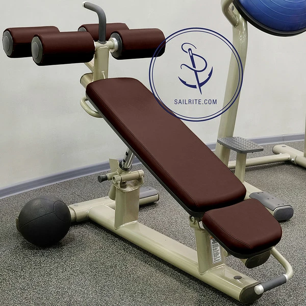 Naugahyde® All American Burgundy 54" Vinyl Fabric 6 Naugahyde® All American Burgundy 54" Vinyl Fabric - Image 4