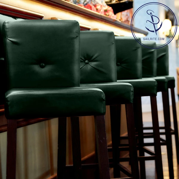 Naugahyde® All American Yew Green 54" Vinyl Fabric 8 Naugahyde® All American Yew Green 54" Vinyl Fabric - Image 6