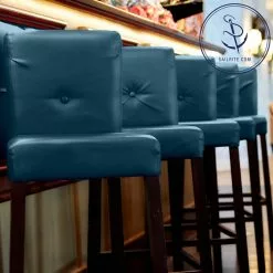 Naugahyde® Universal Regimental Blue 54" Vinyl Fabric -Hot Sale Fabric Store Naugahyde Universal Regimental Blue 54 89