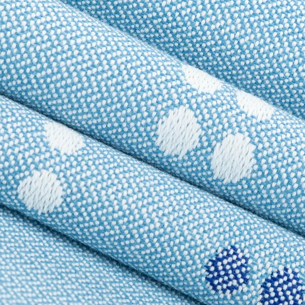 Outdura® Jot Dot Electric Blue 54" Upholstery Fabric (12400) 4 Outdura® Jot Dot Electric Blue 54" Upholstery Fabric (12400) - Image 2