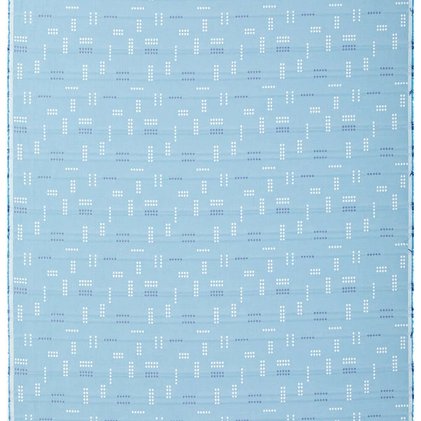 Outdura® Jot Dot Electric Blue 54" Upholstery Fabric (12400) 6 Outdura® Jot Dot Electric Blue 54" Upholstery Fabric (12400) - Image 4