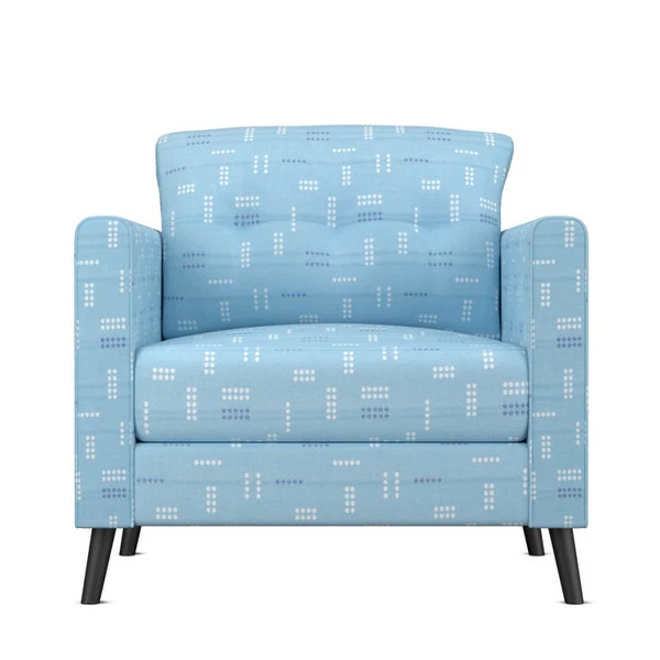 Outdura® Jot Dot Electric Blue 54" Upholstery Fabric (12400) 8 Outdura® Jot Dot Electric Blue 54" Upholstery Fabric (12400) - Image 6