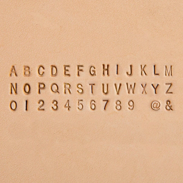 Sailrite® Alphabet & Number Stamp Set 1/8" (3mm) 4 Sailrite® Alphabet & Number Stamp Set 1/8" (3mm) - Image 2