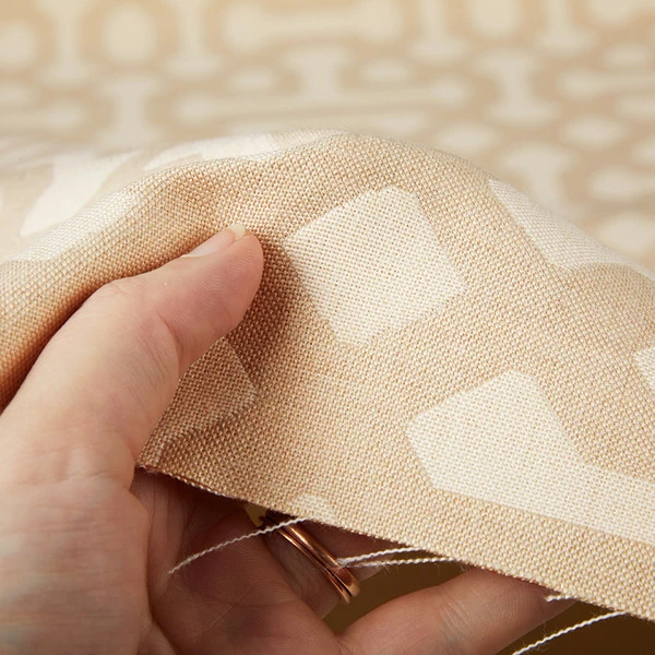 Sunbrella® 45991-0001 Fretwork Flax 54" Upholstery Fabric 6 Sunbrella® 45991-0001 Fretwork Flax 54" Upholstery Fabric - Image 4