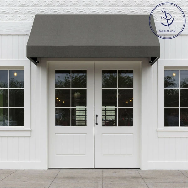 Sunbrella® Marine Grade 4607-0000 Charcoal Tweed 46" Fabric 7 Sunbrella® Marine Grade 4607-0000 Charcoal Tweed 46" Fabric - Image 5